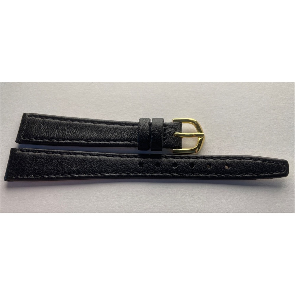 Band-it‎ Watch Band Strap 13mm CalfSkin Black